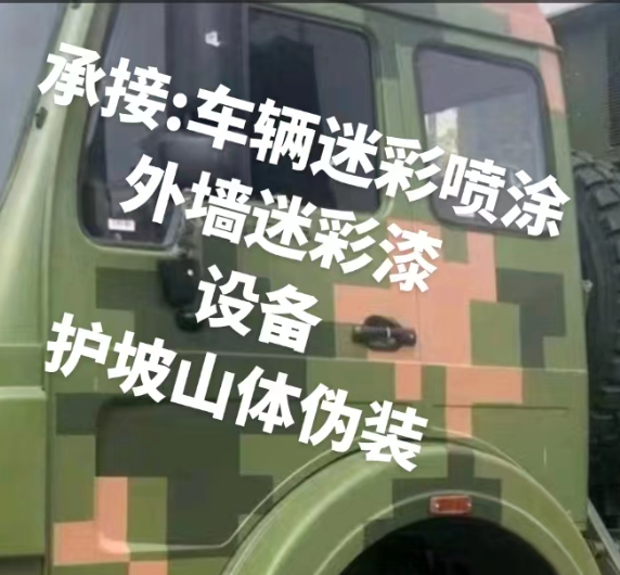 徐汇外墙和地面的迷彩漆施工